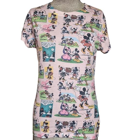 Disneyland Minnie and Mickey Mouse Tee Shirt Size Medium - Picture 1 of 5